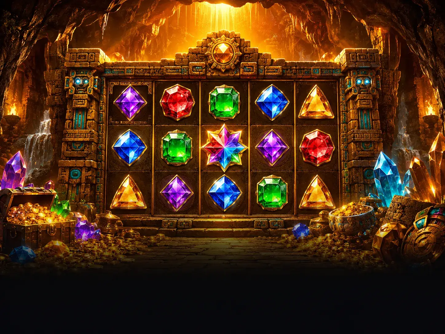 รูปเกมสล็อต Gem Quest 288UP