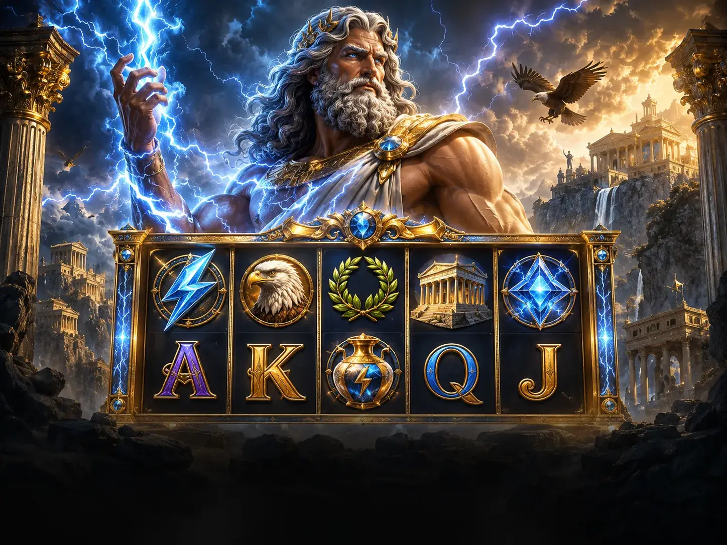 รูปเกมสล็อต Mythic Zeus 288UP