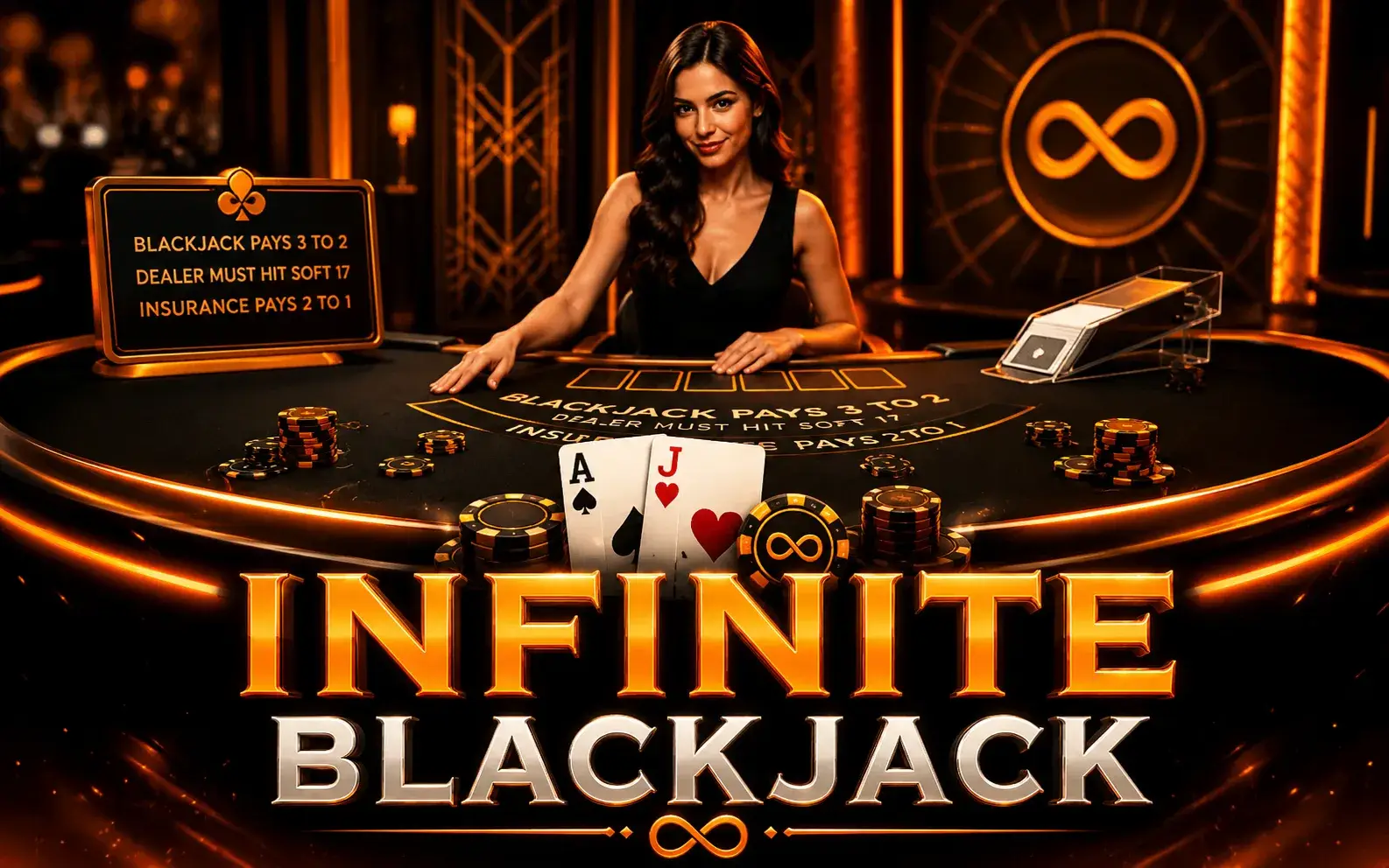 รูปเกม Infinite Blackjack 288UP