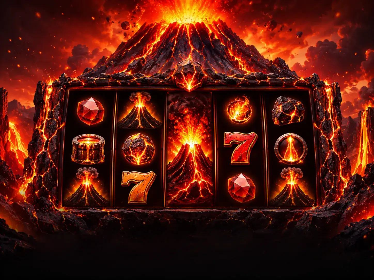 รูปเกมสล็อต Volcano Rush 288UP