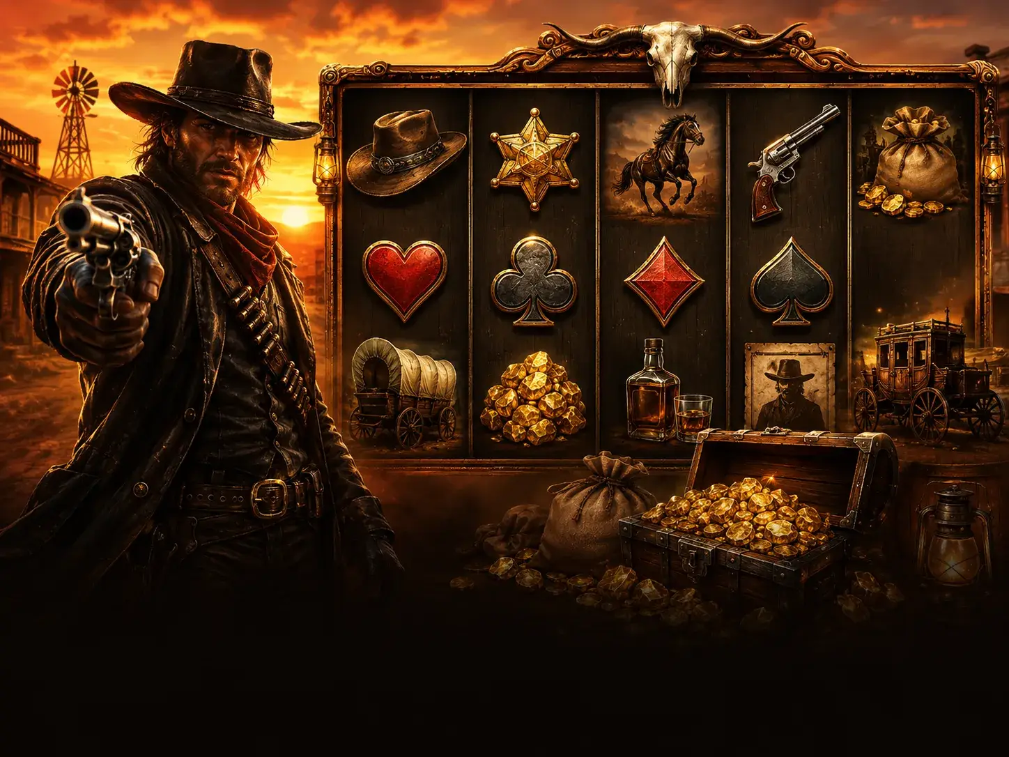 รูปเกมสล็อต Western Bounty 288UP